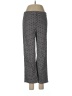 J.Jill Polka Dots Black Casual Pants Size 6 - photo 1