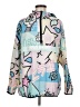 Reason 100% Polyester Graphic Blue Windbreaker Size M - photo 1