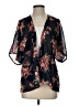 Dizzy Gal 100% Polyester Black Kimono Size S - photo 1