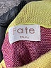 Fate Argyle Yellow Green Pullover Sweater Size S - photo 7