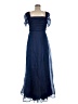 JS Collections Blue Cocktail Dress Size 8 - photo 1