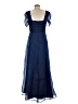 JS Collections Blue Cocktail Dress Size 8 - photo 2