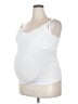 Hatch White Tank Top Size XL Maternity (4) - photo 1