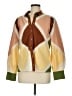 Sézane Color Block Brown Long Sleeve Blouse Size EU (FR) 38 / US 6 - photo 1