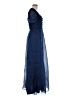 JS Collections Blue Cocktail Dress Size 8 - photo 4