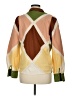 Sézane Color Block Brown Long Sleeve Blouse Size EU (FR) 38 / US 6 - photo 2