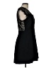BCBGeneration 100% Polyester Black Cocktail Dress Size 10 - photo 4