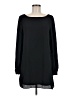 Lulus Solid Black Casual Dress Size M - photo 1