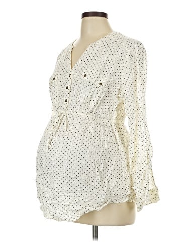 Motherhood 3/4 Sleeve Blouse (view 1)