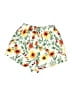Zaful Floral White Shorts Size 4 - photo 2