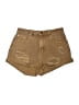 Assorted Brands 100% Cotton Gold Denim Shorts Size M - photo 1