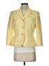 Kasper 100% Polyester Yellow Blazer Size 4 - photo 1