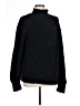 J.Crew 100% Cotton Solid Black Turtleneck Sweater Size L - photo 1