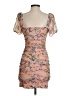 Guess Floral Pink Cocktail Dress Size 0 - photo 2