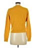 Unbranded Solid Yellow Cashmere Pullover Sweater Size M - photo 2
