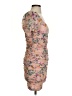 Guess Floral Pink Cocktail Dress Size 0 - photo 4