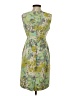 Halogen Tropical Green Cocktail Dress Size 4 Petite - photo 2