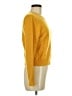 Unbranded Solid Yellow Cashmere Pullover Sweater Size M - photo 4