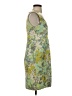 Halogen Tropical Green Cocktail Dress Size 4 Petite - photo 4