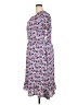 Talbots Print Purple Casual Dress Size 18 - photo 5