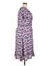 Talbots Print Purple Casual Dress Size 18 - photo 4