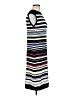 Halogen Stripes Black Casual Dress Size M - photo 4