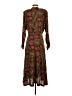 Unbranded Paisley Brown Casual Dress Size S (estimated) - photo 2