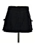 Shein 100% Cotton Solid Black Denim Skirt Size 6 - photo 2