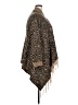 Faded Glory 100% Acrylic Brown Poncho Size 20 - photo 4