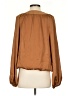 Max Studio Brown Long Sleeve Blouse Size S - photo 2