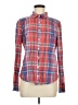J.Crew 100% Cotton Plaid Red Long Sleeve Button-Down Shirt Size 6 - photo 1