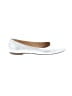 Chloé Metallic White Flats Size 8 1/2 - photo 1