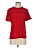 Karl Lagerfeld Paris Red Short Sleeve Top Size S - photo 1