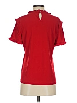 Karl Lagerfeld Paris Short Sleeve Top (view 2)