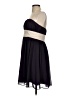 Bill Levkoff 100% Polyester Color Block Purple Cocktail Dress Size 8 - photo 5