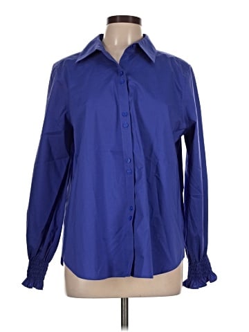 Foxcroft Long Sleeve Blouse (view 1)