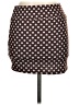No Comment Polka Dots Brown Casual Skirt Size M - photo 2