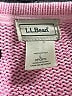 L.L.Bean 100% Cotton Pink Cardigan Size L - photo 7