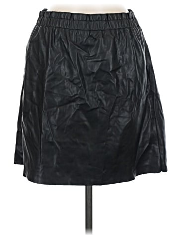 Ann Taylor LOFT Outlet Faux Leather Skirt (view 1)