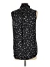 Equipment 100% Silk Stars Black Sleeveless Silk Top Size L - photo 2