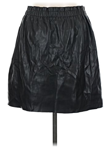 Ann Taylor LOFT Outlet Faux Leather Skirt (view 2)