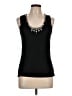 Magaschoni Black Sleeveless Top Size L - photo 1