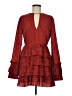 C/MEO Collective 100% Polyester Red Cocktail Dress Size M - photo 1