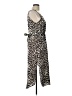 Unbranded 100% Polyester Animal Print Leopard Print Brown Cocktail Dress Size L (estimated) - photo 4
