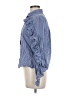 INA Checkered-gingham Blue Long Sleeve Blouse Size M - photo 5