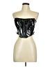 Garage 100% Polyurethane Black Sleeveless Top Size M - photo 1
