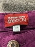 Johnny Was Burgundy Jeans Size 29 waist - photo 7