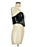 Garage 100% Polyurethane Black Sleeveless Top Size M - photo 4