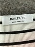 Bailey 44 Stripes Black Casual Dress Size M - photo 7