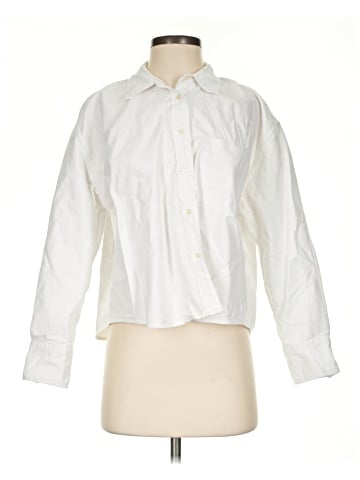 The Great. Long Sleeve Button-Down Shirt (view 1)